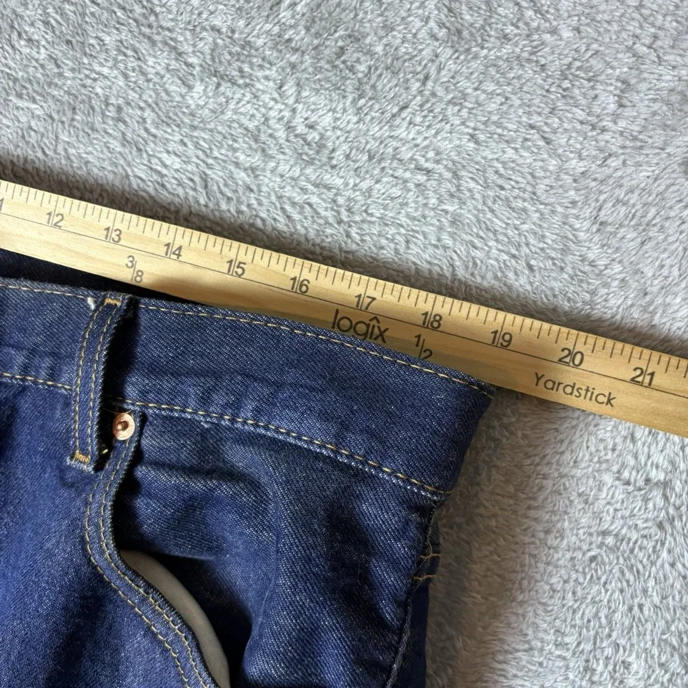 LEVI'S 501 Men's 38x30 (Fits 38x29) Blue Cotton Denim Jeans Regular Fit Straight